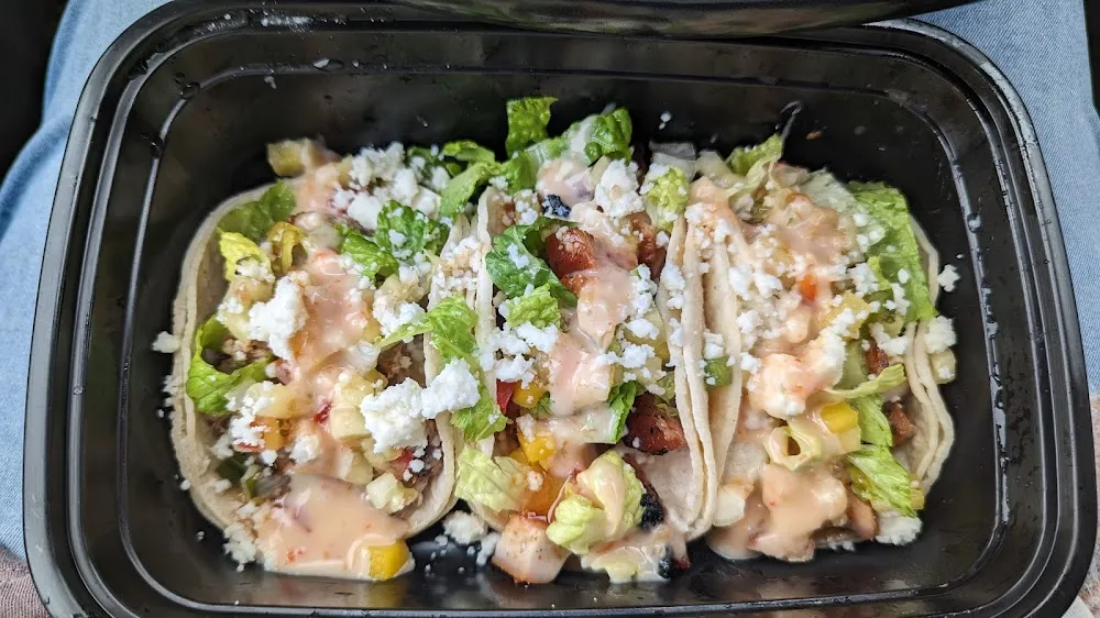 Pork and Chicken Tacos